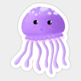 Cute octopus design Sticker